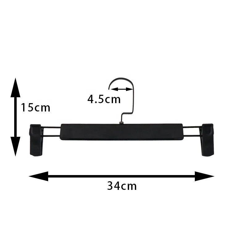 Fashionable plastic hangers available for clothing stores can also be used for headbands and bags