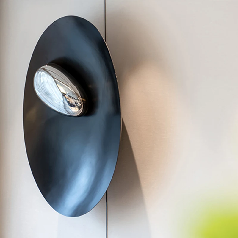 Italian light luxury wall decorations living room sofa backdrop iron wall hanging high-end bedroom wall decorations hanging