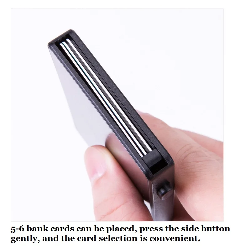 RFID Blocking Anti-Theft Wallet for Men card holders for women pop up card holder