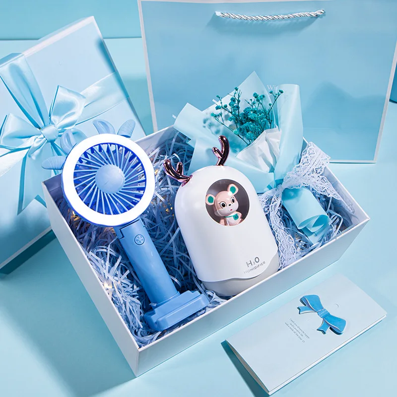 Umbrella Vacuum Christmas Gift Thermos Gift Set Towel Diary Souvenir Items Giveaways with Logo Anniversary Birthday Business