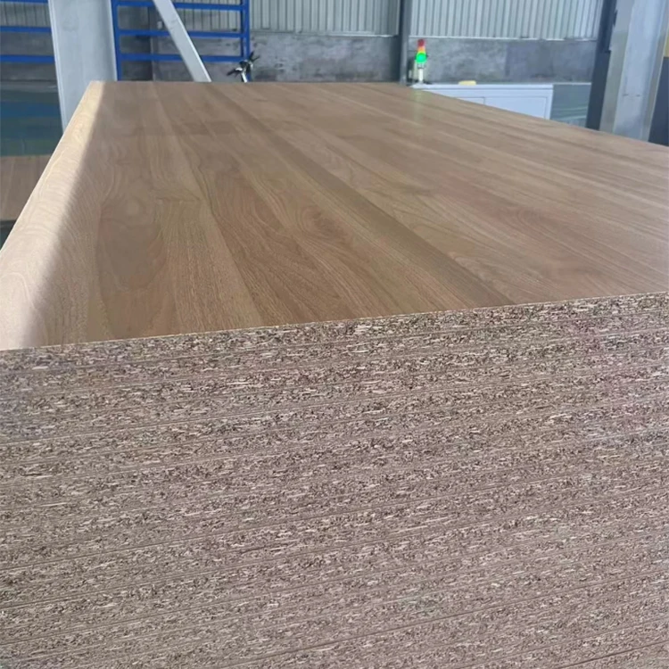 Particle board manufacturers 4x8 16mm 18mm 12mm laminated particle board melamine chipboard panels for furniture