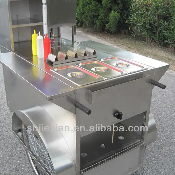 JX-HS120B Hot Dog Bike/hot Dog Cart Tricycle/hot Dogs Car for Sale