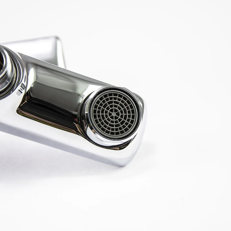 Brass Chrome Plated 35mm Ceramic Cartridge Hot Cold Water Mixer Bath Shower water faucet bubbler