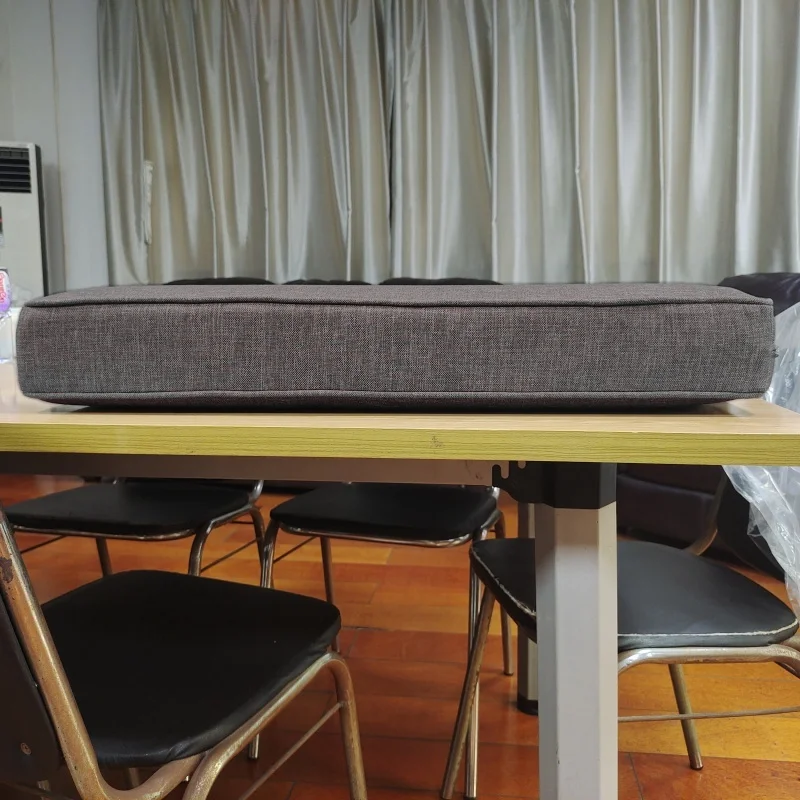 Customizable Waterproof Outdoor Furniture Cushions Soft Sustainable Lumbar Pillows & Seat Cushions Foam Rectangle Quilted CN