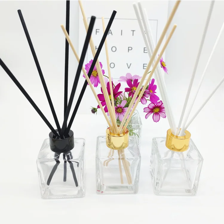 Air Freshener Black Fiber Reeds Aroma Fiber Polyester Reed Diffuser Sticks