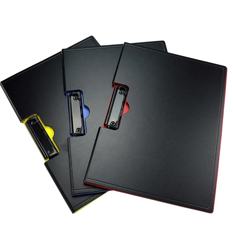 High quality durable Pp Material Office Supplies Horizontal Vertical Information Book Storage Folder A4 Folder Student Splint