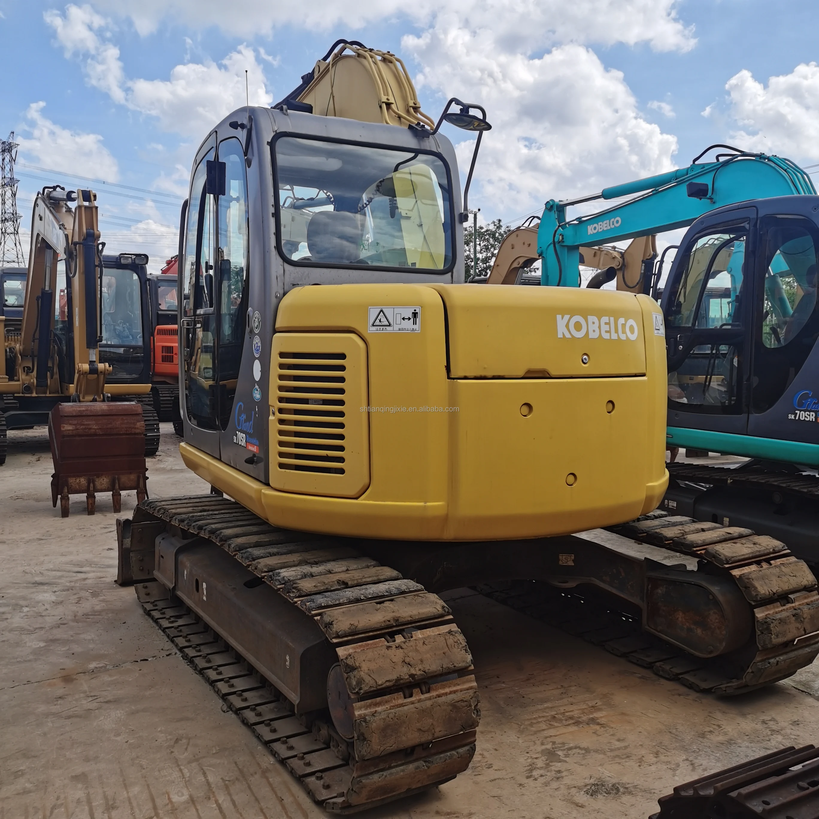 Good quality Kobelco-mini Japan Original Used Small Kobelco 70 Excavator Used 7 Ton Digger Ready To Work SK70 SK70SR SK70-8