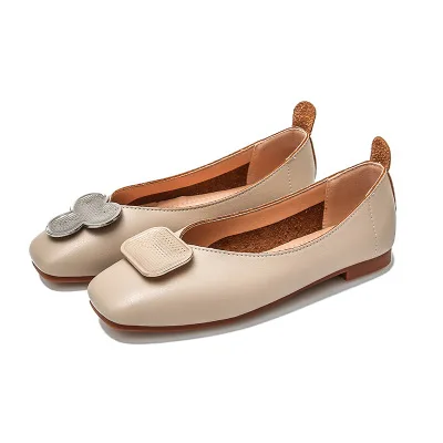 XY071 minnie ladies designer shanghai womens flats lady star shoes