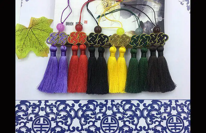  Silk Tassels Jewelry accessories findings Tassel Fringe earrings