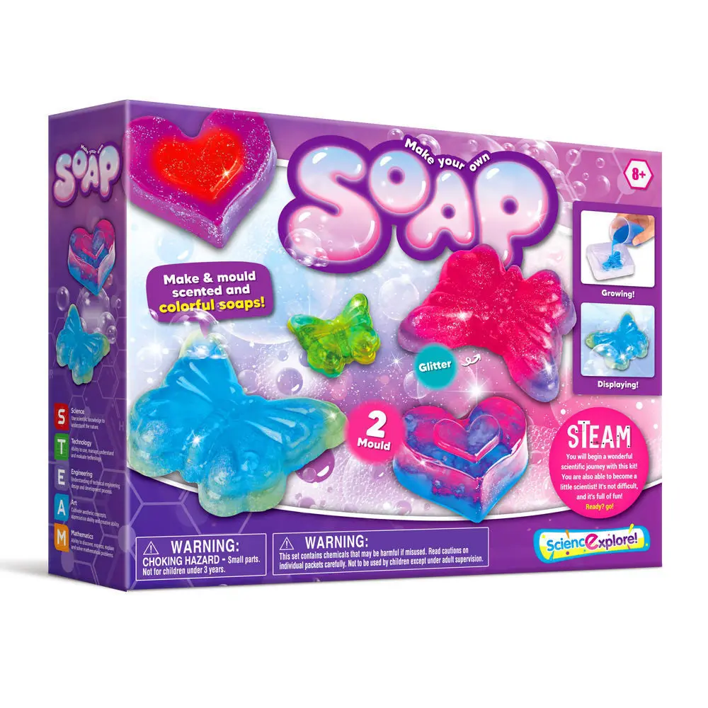 DIY Soap Making Kit for Kids  Crafts Science Toys Gifts for soap molds for   DIY Soap Kits  Craft Activity Gift Kids