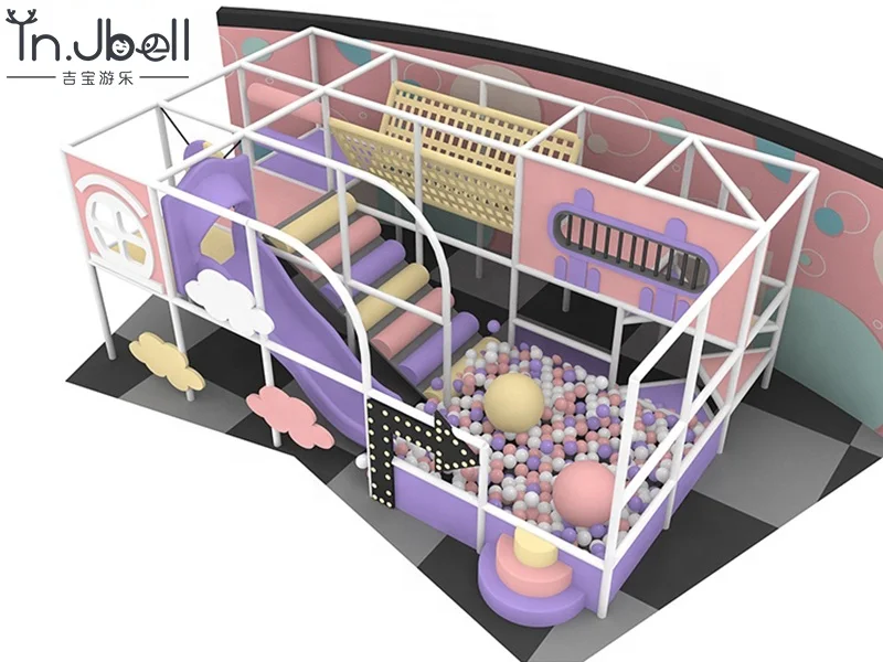 Gymnastic Trampolines Manufacture Customized Combination Indoor Children Playground Square Trampoline Park Equipment for Kids