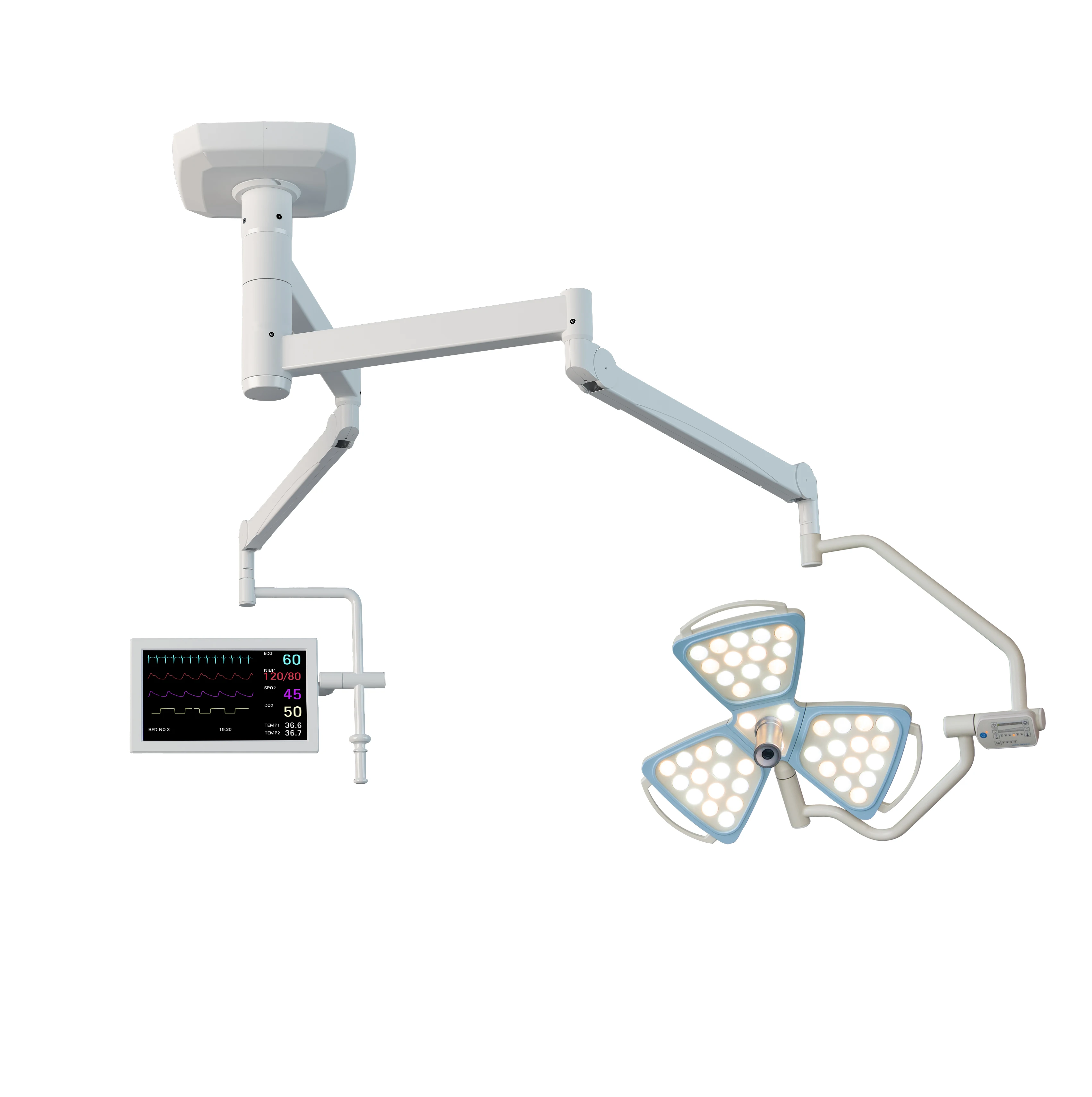 Medical Equipment Manufacturer Surgical Medical LED OT Shadowless Light With Video Camera System Clinic Led Operating Lamp