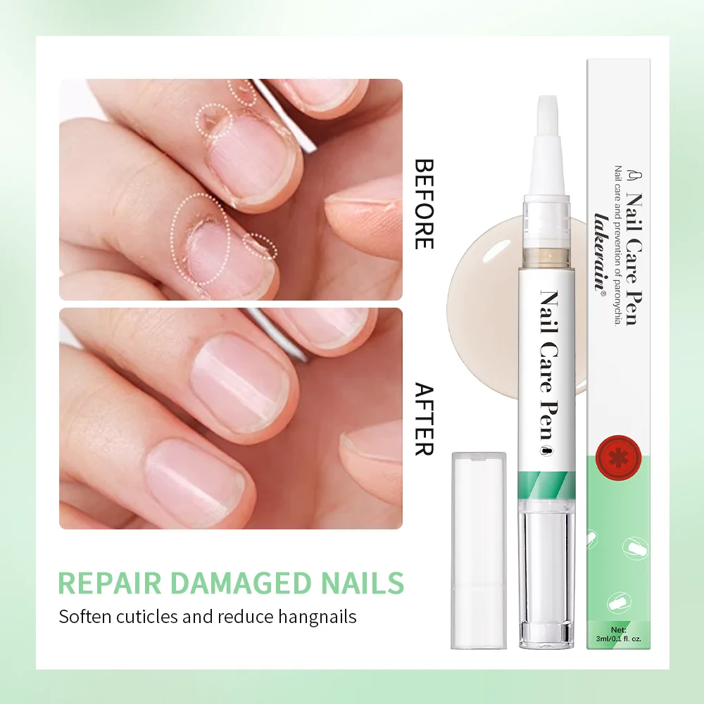 Private Label Soften Brush Pen Cuticle Oil Tool Nail Cuticle Oil Revitalizer Pen Manicure Care Essential Oil Moist