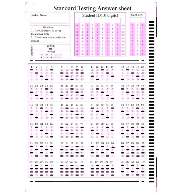OMR Scanner/Optical Mark Reader for university