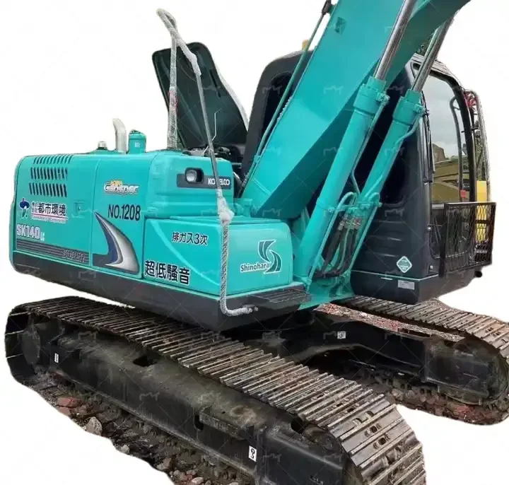 Original Japanese-built Kobelco 140  Crawler Excavator Used SK55140 with Core Engine Motor & PLC for Sale
