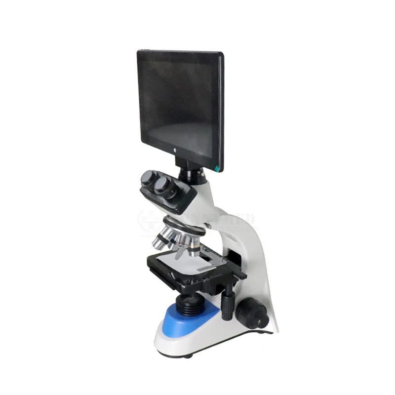 SY-B129F2 new type optical and mechanical systems Microscope 10 inch tablet display biological microscope