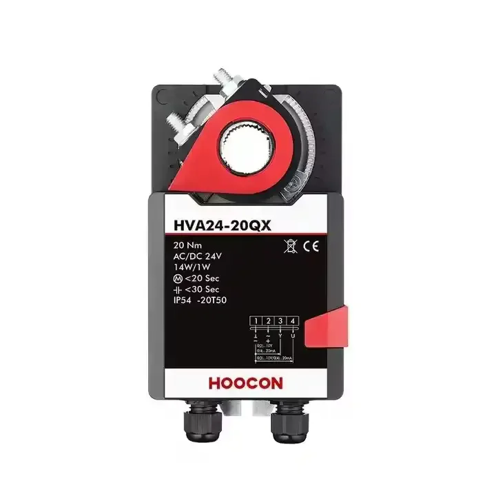 Modulating Control With Two Sets of Auxiliary Switches 20NM Air Damper Actuator