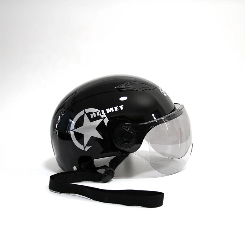 Chinese Motorcycle open face helmet motorbike dirt bike helmet retro chinese half moto helmet