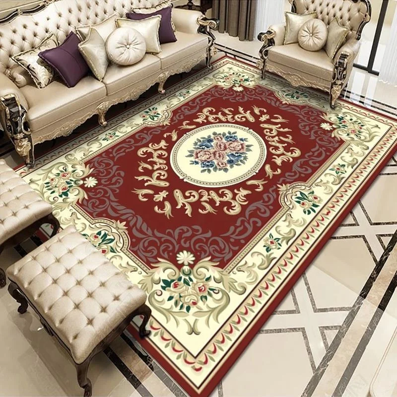 American Home Retro Style Carpet Stylish Household Sundries Accessory