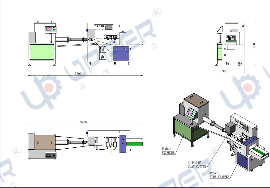 Easy To Operate Tobacco Packaging Shisha Machine Line With High Quality