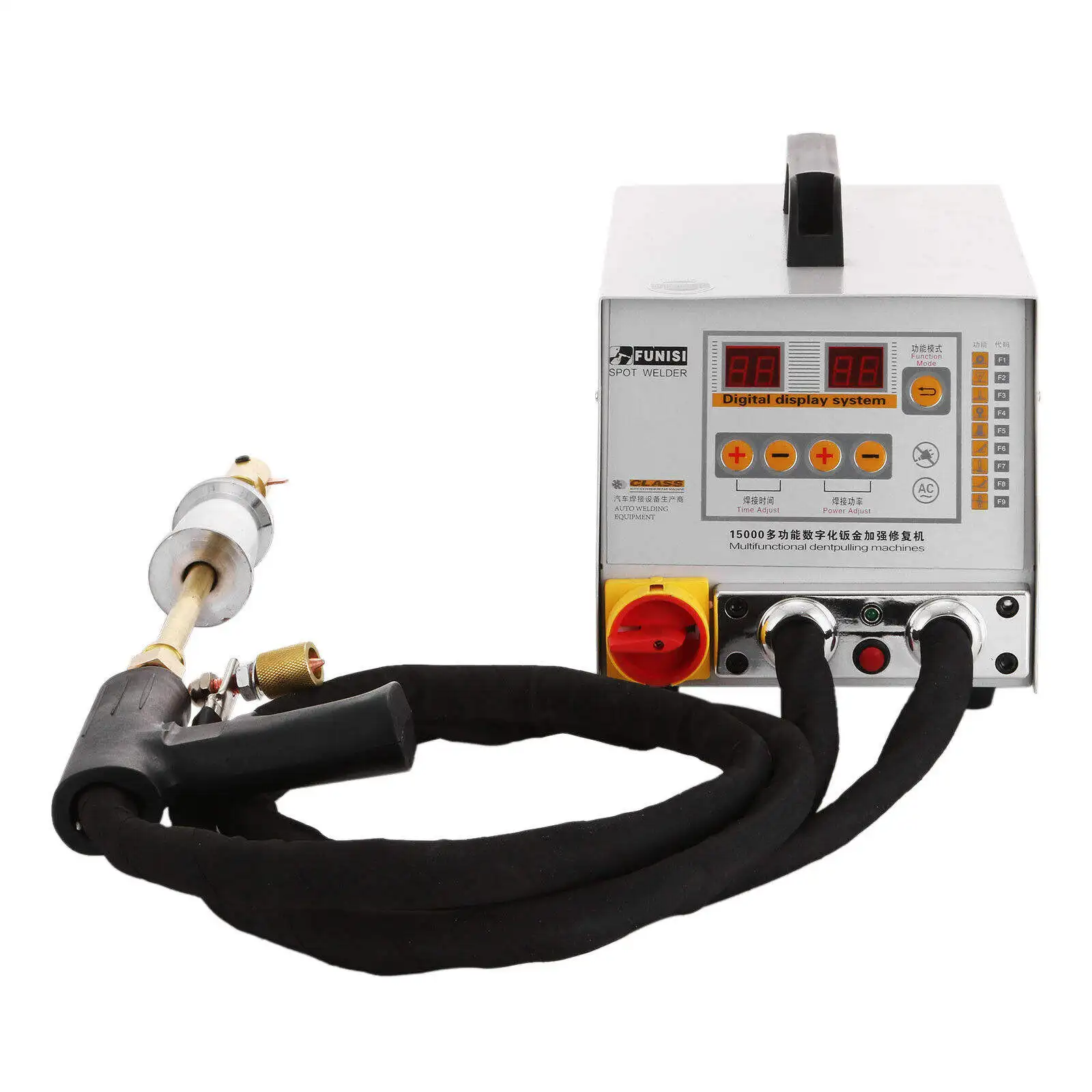 GYS2600 VEVOR 3500A Car Dent Puller 12KW Spot Welder machine 220V 9 Multispo Repair Kit