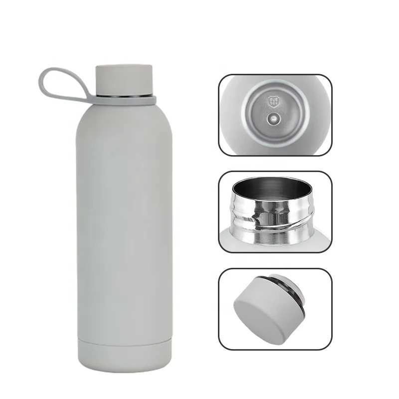Eco-Friendly 350m Outdoor Insulated Stainless Steel Drink Water Bottle 500ml/750ml/1000ml Leak Proof Custom Logo Thermos Flask