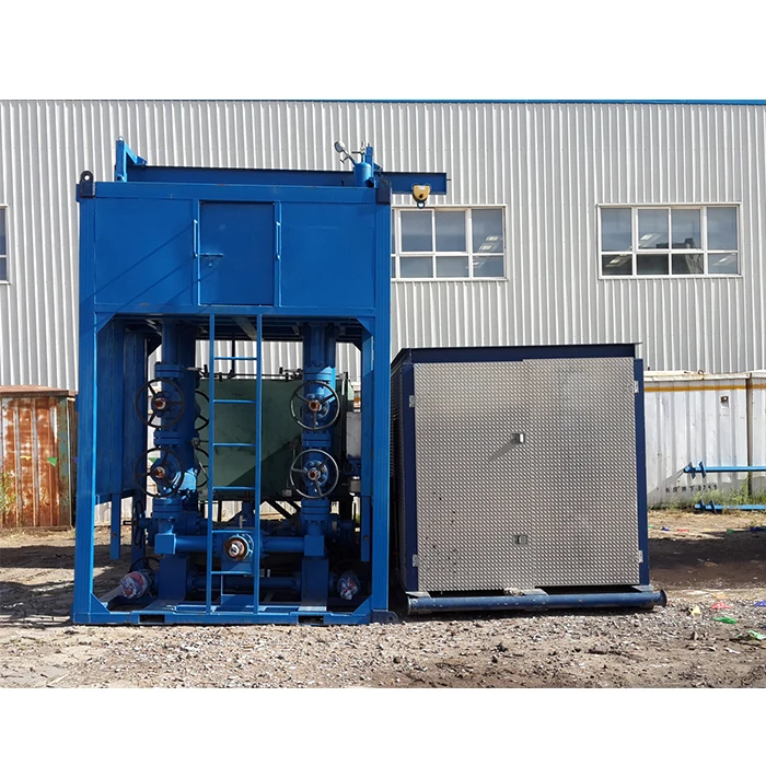 Wellhead drilling crude oil sand filter desander / mud cyclone desander / well sand separator