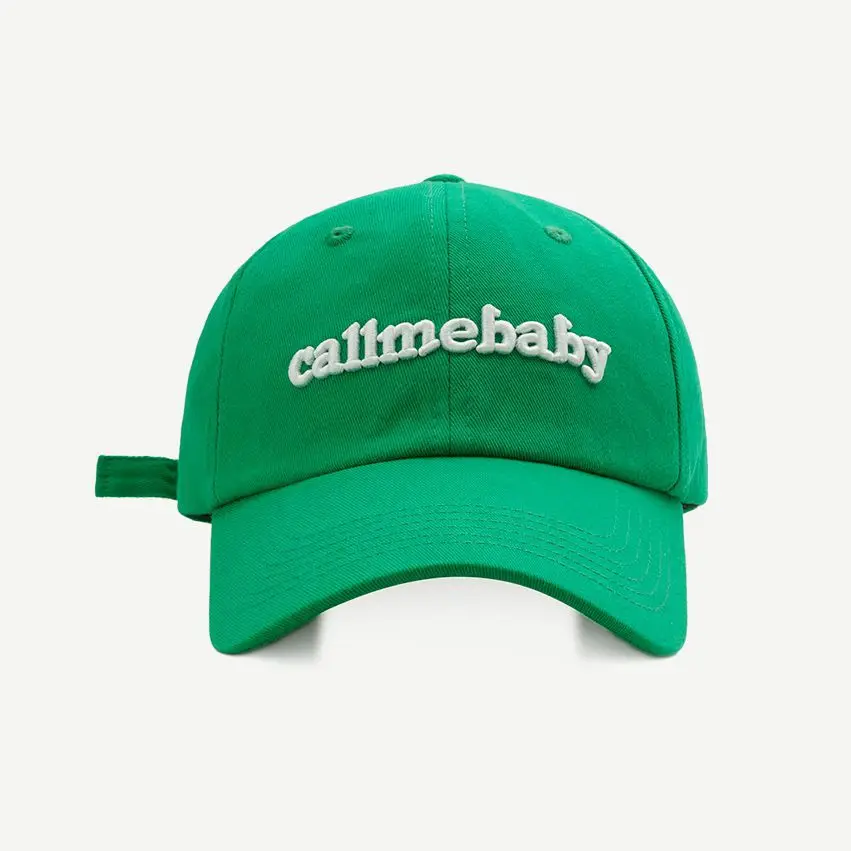Versatile Embroidered Korean Daily Sports Matching Couples Spiny Top Soft Letter Cap Baseball Cap