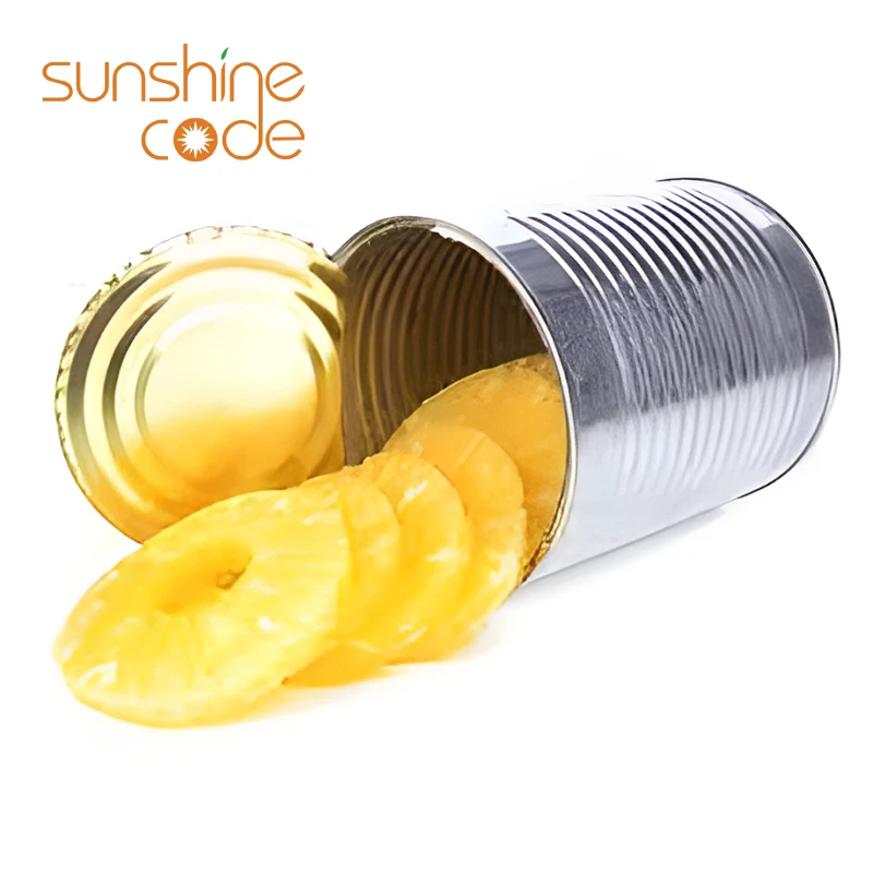 Sunshine Code  Canned Pineapple Slices pineapple frozen indonesia	canned ananas