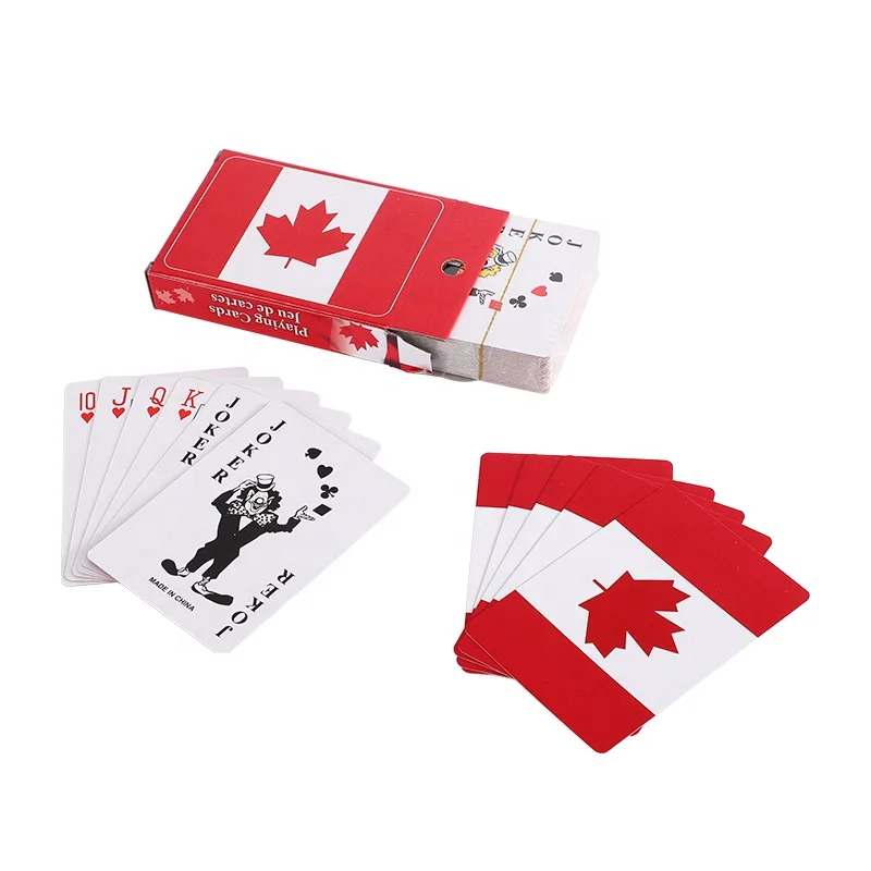 Manufacturer custom Grey Board poker personalized printed cheap deck Playing cards
