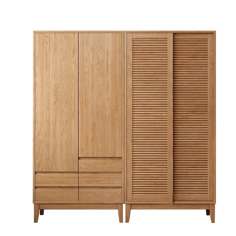 Customized Clothes organizer Modern Design Bedroom Furniture Closet Cabinet 2 Sliding Doors Wooden wall Clothes Wardrobe Bedroom