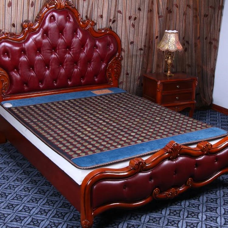 
Health therapy mattress heating body massage jade pads 