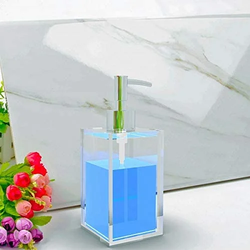 wholesale Acrylic Emulsion Soap Dispenser refillable Hand soap Liquid soap Homemade Cleansing Aromatherapy Lotion