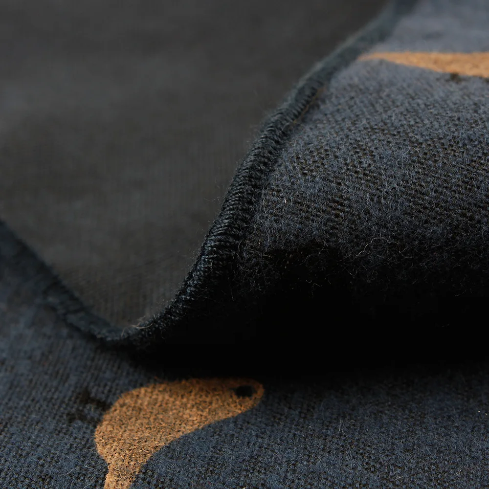 Wholesale Custom Mens Cartoon Printed Handkerchief Cotton Wedding Handkerchief Kids Dots Pocket Square Handkerchiefs