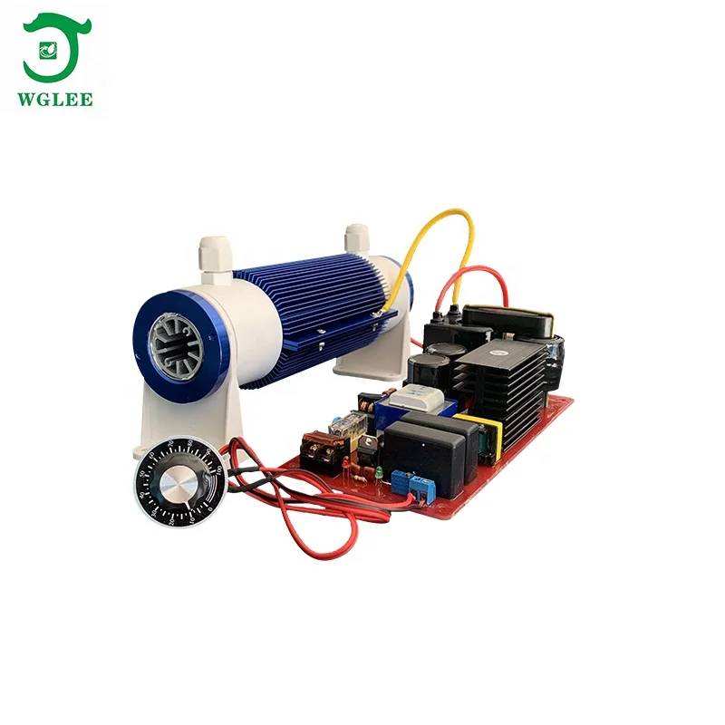 Hot Sale 10g Double air Cooling Quartz Tube Ozone Generator Cell for Water