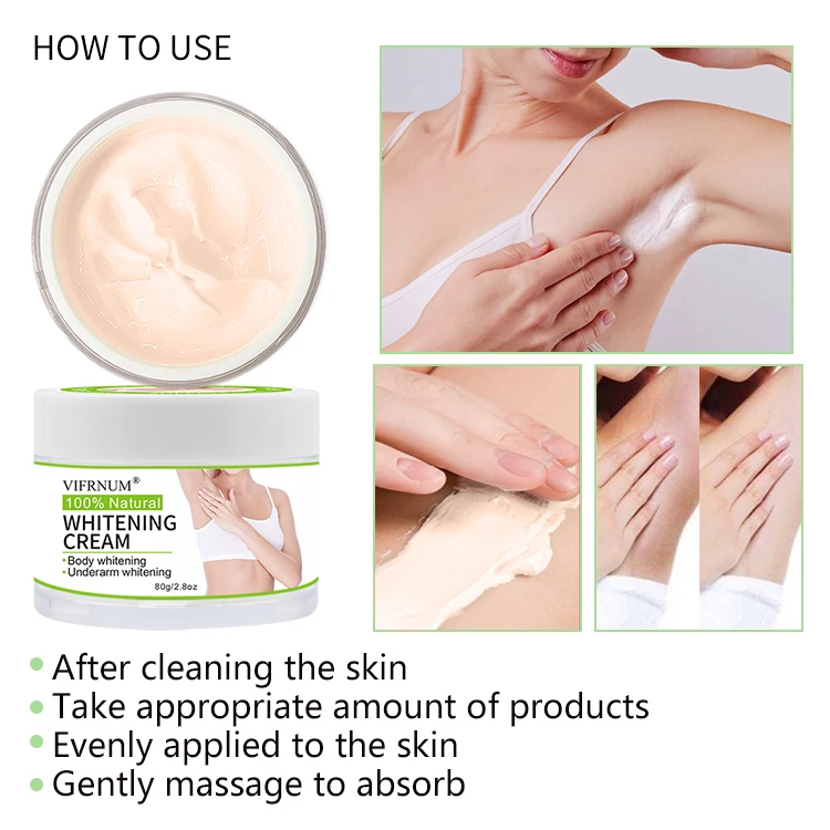 nicotinamide strong whitening body cream underarm lightening skin whitening cream and lotion