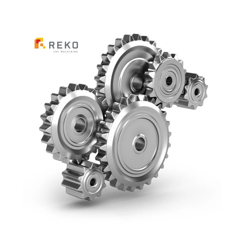 Factory Custom Service Precision 5 Axis CNC Machining Milling Brass Spur Gear Steel Alloy Bevel Gears