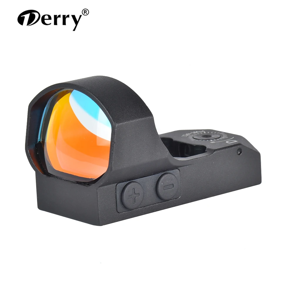 Оптический прицел Derry 1X34X25, прицел с красной точкой 3MOA, прицел для пистолета и винтовки