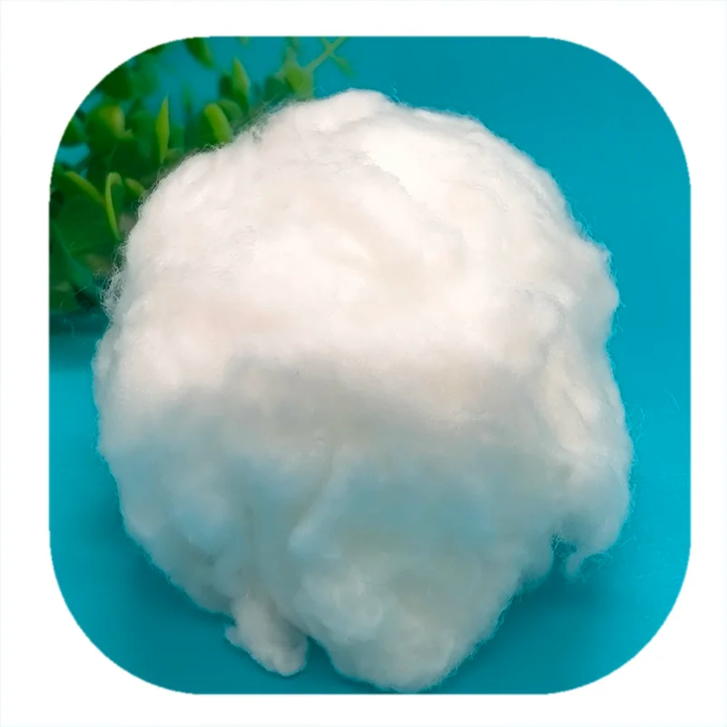 high quality bicomponent fiber 2D PCM PE/PP ES fiber for thermol bonded nonwoven