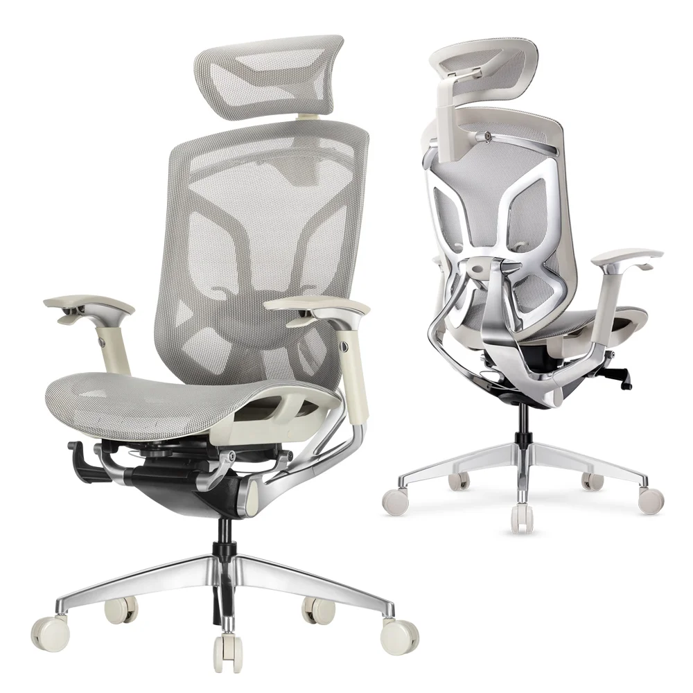 Height Adjustable 2d Lumber Support Luxury Executive Office Chairs