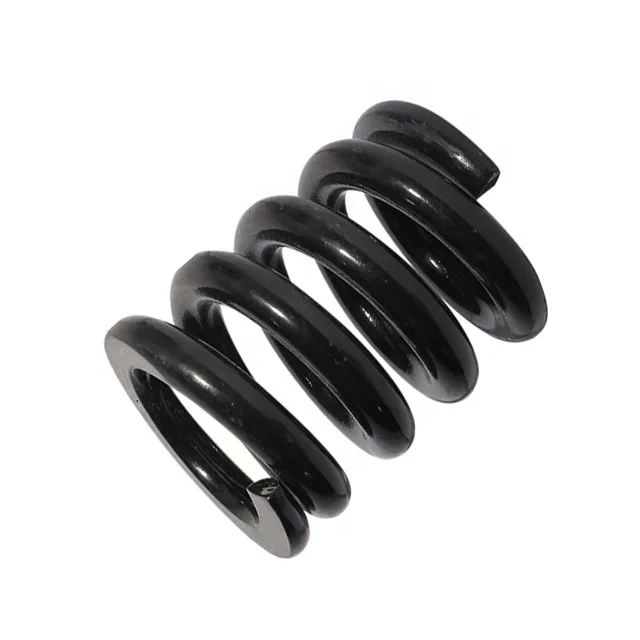 Factory custom industrial metal carbon steel black heavy duty industrial truck coil spring