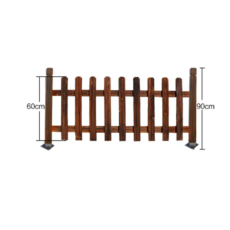 Hot Sale  Classic Style Wood Backyard Fence outdoor wooden fence gate locks