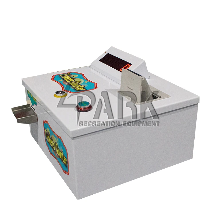 Easy Operated Digital Ticket Count Machine/Print Receipt Machine Lottery Ticket Eater Machine