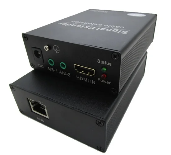 
 HDF-70H(A/S) Высокоскоростной HDMI видео аудио передатчик приемник RS232 управление 70 м 1080P Power Over Ethernet POE HDMI удлинитель  