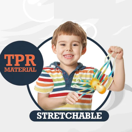 New Decompression and venting toys Lizard/Octopus/Spider/Crocodile/Bug Marine animal tpr stretching toys