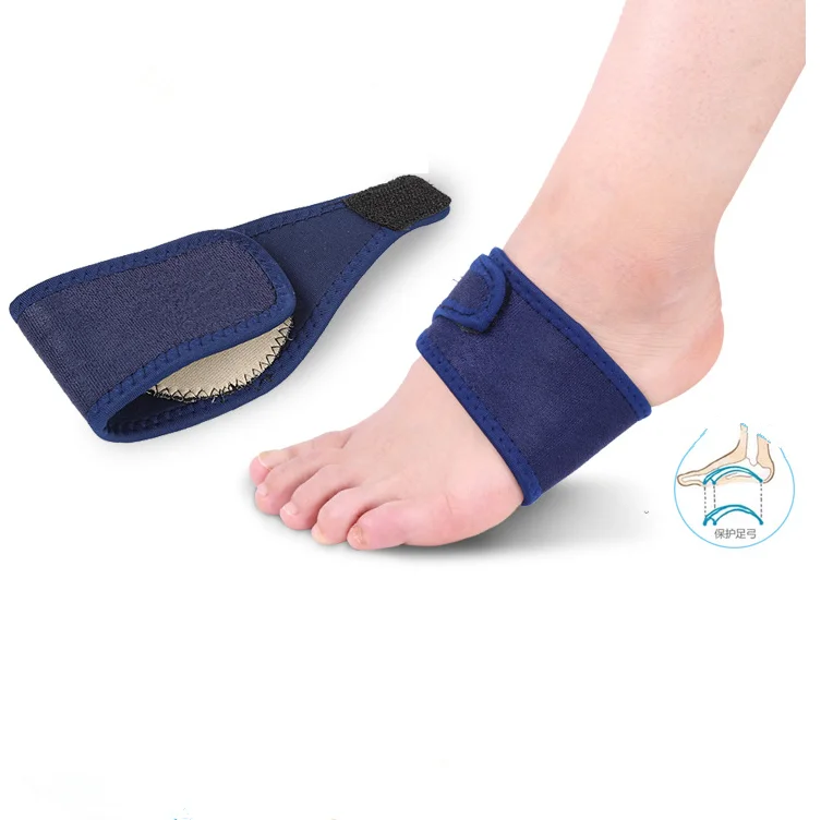 Hot selling amazon adjustable arch support brace plantar fasciitis strap with gel