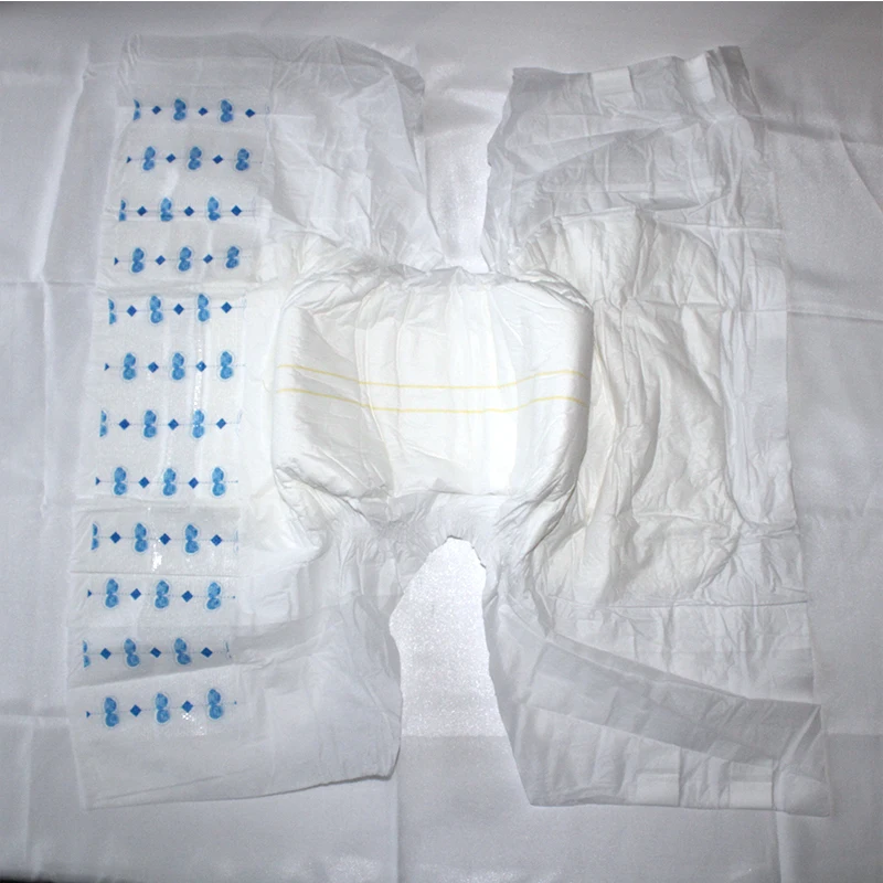 OEM Soft Non-woven Manufacturer Direct Sale Disposable Super Absorbent Ultra Thick Adult Diaper