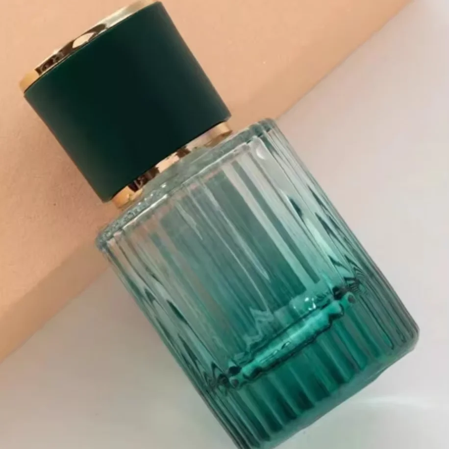 Green & black Perfume Bottle 30ml 50ml Glass Empty Perfume Spray Bottle