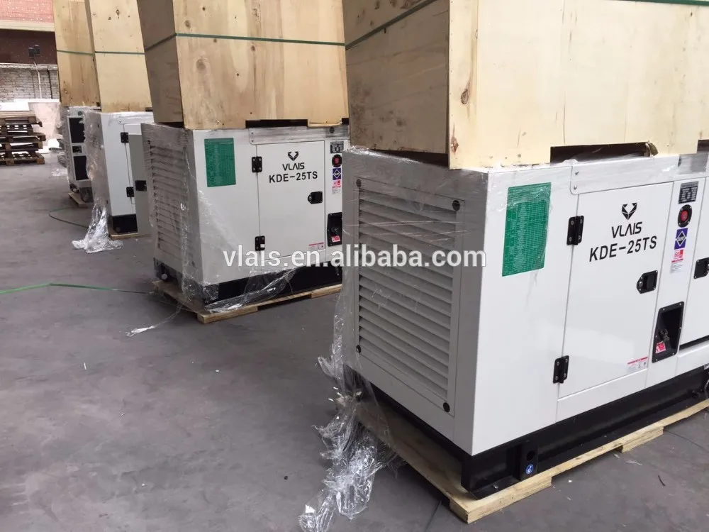 Бесшумный домашний дизельный генератор 24kw 30kva по