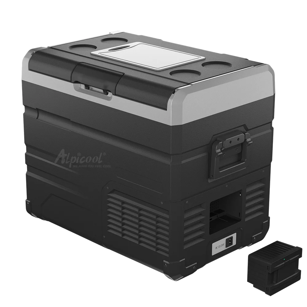 TW35 Alpicool small portable car fridges Amazon hot sale DC ice cream freezers for sale 12V refrigerator for car